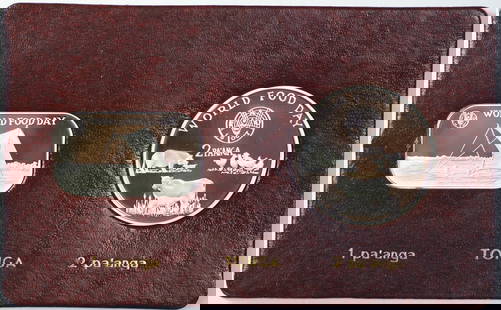 1981 FAO World Food Day Tonga 1 Pa'anga 2 Pa'anga Uncirculated Notes: 1981 FAO World Food Day Tonga 1 Pa'anga 2 Pa'anga Uncirculated Notes This 1981 FAO World Food Day album insert features the Tonga 1 Pa'anga and 2 Pa'anga notes. The notes are in uncirculated condition