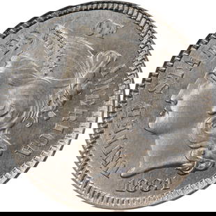 1881 Three Cent Nickel PCGS MS63 Uncirculated Coin with Luster: 1881 Three Cent Nickel PCGS MS63 Uncirculated Coin with Luster This 1881 Three (3) Cent Nickel is graded MS63 by PCGS, showcasing nice luster and a strong strike. It is an uncirculated coin with a