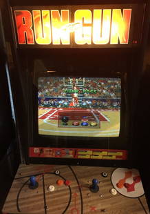KONAMI RUN and GUN II 1993 Arcade Machine 2 Player NBA Action: KONAMI RUN and GUN II 1993 Arcade Machine 2 Player NBA Action Experience the thrill of arcade gaming with the RUN and GUN II Arcade Machine by KONAMI, released in 1993. This 2-player arcade machine
