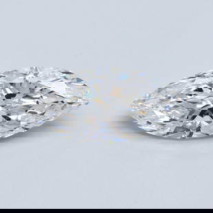 Loose Diamond - MARQUISE 2ct E VS1: Loose Diamond - MARQUISE 2ct E VS1 Source: Natural Mined Diamond Shape: MARQUISE Carats: 2 Color: E Clarity: VS1 Certification: GIA Additional images available upon request. PLEASE NOTE: Framed Large