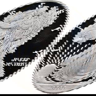 2020-W Silver American Eagle PF70 NGC 1st Day of Issue Mercanti Label: 2020-W Silver American Eagle PF70 NGC 1st Day of Issue Mercanti Label This 2020-W Silver American Eagle is an exceptional collectible coin, certified by NGC with a perfect grade of PF70. It features