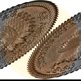 1864 Uncirculated Copper-Nickel Indian Cent Stunning Eye Appeal: 1864 Uncirculated Copper-Nickel Indian Cent Stunning Eye Appeal This 1864 Copper-Nickel Indian Cent features a stunning eye appeal and a great strike. It is classified as Uncirculated and is