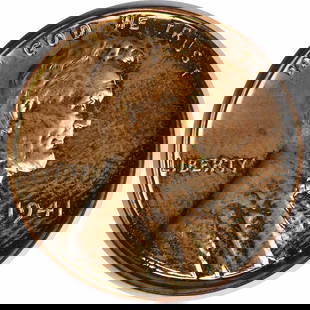1941 Lincoln Cent Choice Proof Uncirculated Copper Coin: 1941 Lincoln Cent Choice Proof Uncirculated Copper Coin This 1941 Lincoln Cent showcases a striking proof finish, classified as Choice Proof+. It is an uncirculated coin, meaning it has not been used
