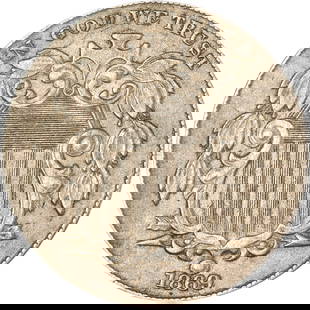 1869 Shield Nickel Circulated Uncertified Classic American Coin: 1869 Shield Nickel Circulated Uncertified Classic American Coin This 1869 Shield Nickel is a classic piece of American numismatic history. Featuring a unique shield design, this nickel is composed of