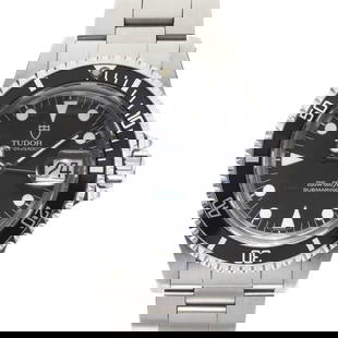 TUDOR Submariner 79090 Men's SS Automatic Watch 40mm Black Dial: TUDOR Submariner 79090 Men's SS Automatic Watch 40mm Black Dial This TUDOR Submariner 79090 is a sophisticated wristwatch designed for men, featuring a classic black dial and automatic winding movemen