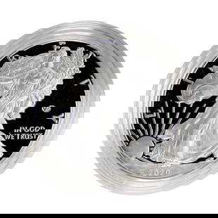 2020-W $1 Silver Eagle V75 WWII Proof Coin Rare Complete with Box: 2020-W $1 Silver Eagle V75 WWII Proof Coin Rare Complete with Box Celebrate the historic end of World War II with the 2020-W $1 Silver Eagle V75 American Eagle Silver Proof Coin. This exquisite coin f
