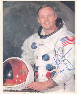 Neil Armstrong Apollo 11 Signed 8x10 Photo JSA Certified Authentic: Neil Armstrong Apollo 11 Signed 8x10 Photo JSA Certified Authentic This authentic 8x10 photograph features the signature of Neil Armstrong, the first human to walk on the moon during the Apollo 11 mis