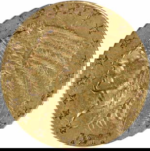 1911 Indian Gold $2.50 Coin by Bela Lyon Pratt XF Uncertified: 1911 Indian Gold $2.50 Coin by Bela Lyon Pratt XF Uncertified This 1911 $2.50 Gold coin features a striking design by Bela Lyon Pratt. With a fineness of 0.9, it is composed of 90% gold and 10% copper