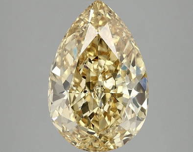 Loose Diamond - PEAR 2.97ct Fancy Vivid Yellow VS2: Loose Diamond - PEAR 2.97ct Fancy Vivid Yellow VS2 Source: This is a real non-mined Diamond that has been grown in a lab Shape: PEAR Carats: 2.97 Color: Fancy Vivid Yellow Certification: IGI Video: