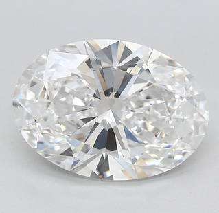 Loose Diamond - OVAL 4.09ct D VVS1: Loose Diamond - OVAL 4.09ct D VVS1 Source: This is a real non-mined Diamond that has been grown in a lab Shape: OVAL Carats: 4.09 Color: D Clarity: VVS1 Certification: IGI Video: Video Link 