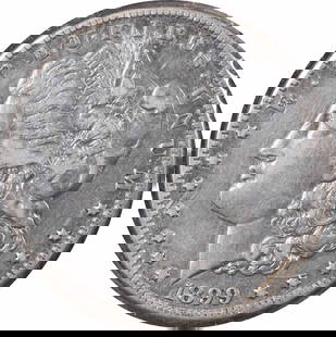 1899-O VAM 31 Morgan Silver Dollar Uncertified 90% Silver: 1899-O VAM 31 Morgan Silver Dollar Uncertified 90% Silver This 1899-O VAM 31 Morgan Silver Dollar features a beautiful design by George T. Morgan. The coin, minted in New Orleans, is composed of 90% s