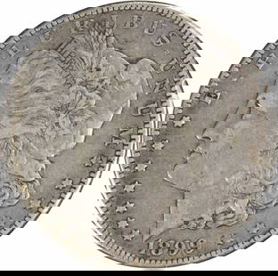 1899-O VAM 5 Morgan Silver Dollar Micro O Coin Uncertified: 1899-O VAM 5 Morgan Silver Dollar Micro O Coin Uncertified This 1899-O VAM 5 Morgan Silver Dollar features a distinctive Micro O mint mark and showcases intricate wing lines. The coin is composed of