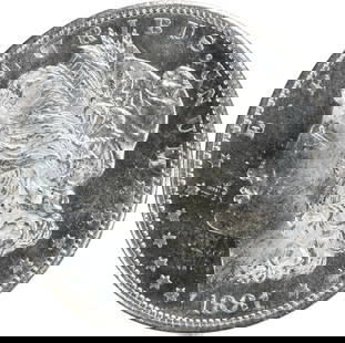 1881-S Morgan Silver Dollar Choice BU Uncertified Coin: 1881-S Morgan Silver Dollar Choice BU Uncertified Coin This 1881-S Morgan Silver Dollar is a stunning example of American numismatic history. Graded as Choice BU, this uncirculated coin showcases