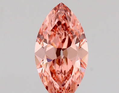 Loose Diamond - MARQUISE 1.51ct Fancy Vivid Pink VVS2: Loose Diamond - MARQUISE 1.51ct Fancy Vivid Pink VVS2 Source: This is a real non-mined Diamond that has been grown in a lab Shape: MARQUISE Carats: 1.51 Color: Fancy Vivid Pink Certification: IGI Vide