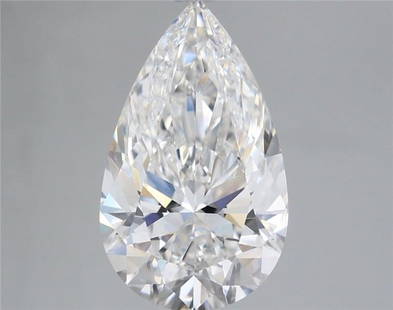 Loose Diamond - PEAR 3.76ct E SI1: Loose Diamond - PEAR 3.76ct E SI1 Source: This is a real non-mined Diamond that has been grown in a lab Shape: PEAR Carats: 3.76 Color: E Clarity: SI1 Certification: IGI Video: Video Link 