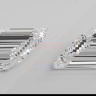 Loose Diamond - EMERALD 1.07ct D VVS1: Loose Diamond - EMERALD 1.07ct D VVS1 Source: This is a real non-mined Diamond that has been grown in a lab Shape: EMERALD Carats: 1.07 Color: D Clarity: VVS1 Certification: IGI Video: Video Link 