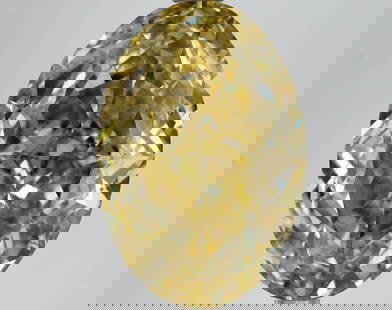 Loose Diamond - OVAL 5.95ct Fancy Vivid Gray Yellow VS1: Loose Diamond - OVAL 5.95ct Fancy Vivid Gray Yellow VS1 Source: This is a real non-mined Diamond that has been grown in a lab Shape: OVAL Carats: 5.95 Color: Fancy Vivid Gray Yellow Certification: