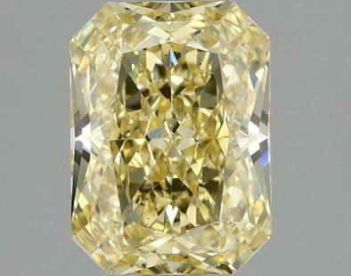 Loose Diamond - RADIANT 2.1ct Fancy Intense Yellow VS1: Loose Diamond - RADIANT 2.1ct Fancy Intense Yellow VS1 Source: This is a real non-mined Diamond that has been grown in a lab Shape: RADIANT Carats: 2.1 Color: Fancy Intense Yellow Certification: IGI V