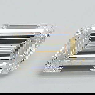 Loose Diamond - EMERALD 1.04ct G VS2: Loose Diamond - EMERALD 1.04ct G VS2 Source: This is a real non-mined Diamond that has been grown in a lab Shape: EMERALD Carats: 1.04 Color: G Clarity: VS2 Certification: IGI Video: Video Link 