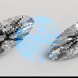 Loose Diamond - ROUND 2.51ct Faint Blue I1: Loose Diamond - ROUND 2.51ct Faint Blue I1 Source: This is a real non-mined Diamond that has been grown in a lab Shape: ROUND Carats: 2.51 Color: Faint Blue Certification: IGI Video: Video Link 