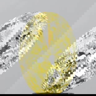 Loose Diamond - OVAL 3.01ct Fancy Intense Yellow VS1: Loose Diamond - OVAL 3.01ct Fancy Intense Yellow VS1 Source: This is a real non-mined Diamond that has been grown in a lab Shape: OVAL Carats: 3.01 Color: Fancy Intense Yellow Certification: IGI