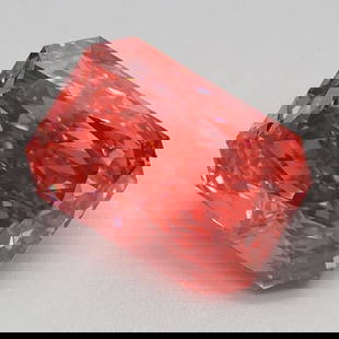 Loose Diamond - RADIANT 1.59ct Fancy Vivid Pink VVS2: Loose Diamond - RADIANT 1.59ct Fancy Vivid Pink VVS2 Source: This is a real non-mined Diamond that has been grown in a lab Shape: RADIANT Carats: 1.59 Color: Fancy Vivid Pink Certification: IGI