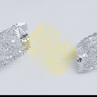 Loose Diamond - RADIANT 0.57ct Fancy Light White VS2: Loose Diamond - RADIANT 0.57ct Fancy Light White VS2 Source: This is a real non-mined Diamond that has been grown in a lab Shape: RADIANT Carats: 0.57 Color: Fancy Light White Certification: IGI