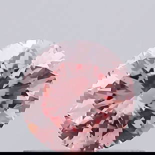 Loose Diamond - ROUND 0.5ct Fancy Intense Pink VS2: Loose Diamond - ROUND 0.5ct Fancy Intense Pink VS2 Source: This is a real non-mined Diamond that has been grown in a lab Shape: ROUND Carats: 0.5 Color: Fancy Intense Pink Certification: IGI Video: