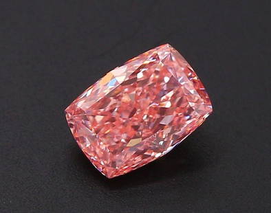 Loose Diamond - CUSHION MODIFIED 1.67ct Fancy Vivid Pink VS1: Loose Diamond - CUSHION MODIFIED 1.67ct Fancy Vivid Pink VS1 Source: This is a real non-mined Diamond that has been grown in a lab Shape: CUSHION MODIFIED Carats: 1.67 Color: Fancy Vivid Pink