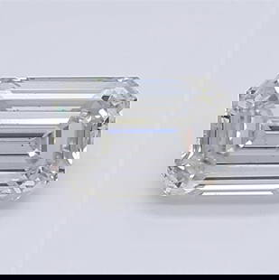 Loose Diamond - EMERALD 0.99ct H VS2: Loose Diamond - EMERALD 0.99ct H VS2 Source: This is a real non-mined Diamond that has been grown in a lab Shape: EMERALD Carats: 0.99 Color: H Clarity: VS2 Certification: IGI Video: Video Link 