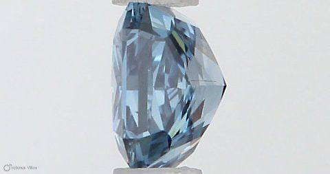 Loose Diamond - RADIANT 0.4ct Fancy Vivid Blue SI1: Loose Diamond - RADIANT 0.4ct Fancy Vivid Blue SI1 Source: This is a real non-mined Diamond that has been grown in a lab Shape: RADIANT Carats: 0.4 Color: Fancy Vivid Blue Certification: IGI Video: