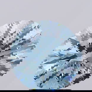 Ideal Loose Diamond - ROUND 3.52ct Fancy Vivid Blue VS2: Ideal Loose Diamond - ROUND 3.52ct Fancy Vivid Blue VS2 Source: This is a real non-mined Diamond that has been grown in a lab Shape: ROUND Carats: 3.52 Color: Fancy Vivid Blue Certification: IGI