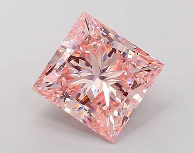 Loose Diamond - PRINCESS 4.59ct Fancy Intense Pink VS1: Loose Diamond - PRINCESS 4.59ct Fancy Intense Pink VS1 Source: This is a real non-mined Diamond that has been grown in a lab Shape: PRINCESS Carats: 4.59 Color: Fancy Intense Pink Certification: IGI V