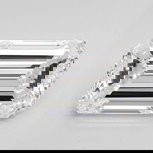 Loose Diamond - EMERALD 1.9ct D VVS1: Loose Diamond - EMERALD 1.9ct D VVS1 Source: This is a real non-mined Diamond that has been grown in a lab Shape: EMERALD Carats: 1.9 Color: D Clarity: VVS1 Certification: IGI Video: Video Link 