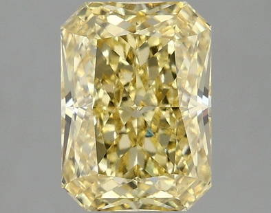 Loose Diamond - RADIANT 2.1ct Fancy Vivid Yellow VS1: Loose Diamond - RADIANT 2.1ct Fancy Vivid Yellow VS1 Source: This is a real non-mined Diamond that has been grown in a lab Shape: RADIANT Carats: 2.1 Color: Fancy Vivid Yellow Certification: IGI Video