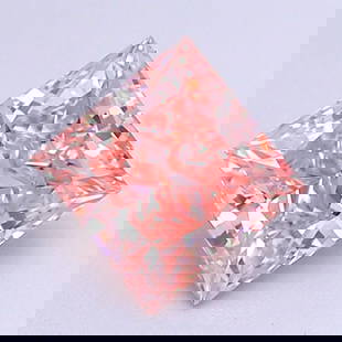 Loose Diamond - PRINCESS 1.31ct Fancy Intense Pink VS1: Loose Diamond - PRINCESS 1.31ct Fancy Intense Pink VS1 Source: This is a real non-mined Diamond that has been grown in a lab Shape: PRINCESS Carats: 1.31 Color: Fancy Intense Pink Certification: IGI V