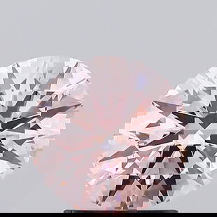 Ideal Loose Diamond - ROUND 1.78ct Fancy Vivid Pink VS1: Ideal Loose Diamond - ROUND 1.78ct Fancy Vivid Pink VS1 Source: This is a real non-mined Diamond that has been grown in a lab Shape: ROUND Carats: 1.78 Color: Fancy Vivid Pink Certification: IGI Video
