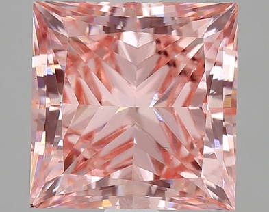 Loose Diamond - PRINCESS 2.25ct Fancy Intense Pink VS1: Loose Diamond - PRINCESS 2.25ct Fancy Intense Pink VS1 Source: This is a real non-mined Diamond that has been grown in a lab Shape: PRINCESS Carats: 2.25 Color: Fancy Intense Pink Certification: IGI V