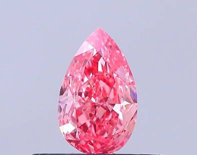 Loose Diamond - PEAR 0.4ct Fancy Vivid Pink VS1: Loose Diamond - PEAR 0.4ct Fancy Vivid Pink VS1 Source: This is a real non-mined Diamond that has been grown in a lab Shape: PEAR Carats: 0.4 Color: Fancy Vivid Pink Certification: IGI Video: Video