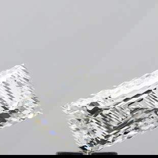 Loose Diamond - LOZENGE 4.5ct E VVS2: Loose Diamond - LOZENGE 4.5ct E VVS2 Source: This is a real non-mined Diamond that has been grown in a lab Shape: LOZENGE Carats: 4.5 Color: E Clarity: VVS2 Certification: IGI Video:
