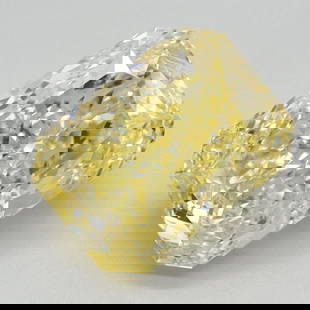 Loose Diamond - RADIANT 2.1ct Fancy Vivid Yellow VS1: Loose Diamond - RADIANT 2.1ct Fancy Vivid Yellow VS1 Source: This is a real non-mined Diamond that has been grown in a lab Shape: RADIANT Carats: 2.1 Color: Fancy Vivid Yellow Certification: IGI Video