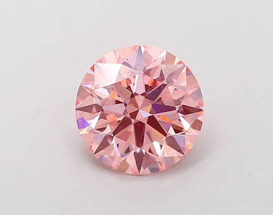 Ideal Loose Diamond - ROUND 2.02ct Fancy Vivid Pink VS1: Ideal Loose Diamond - ROUND 2.02ct Fancy Vivid Pink VS1 Source: This is a real non-mined Diamond that has been grown in a lab Shape: ROUND Carats: 2.02 Color: Fancy Vivid Pink Certification: IGI Video