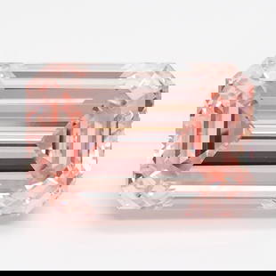 Loose Diamond - EMERALD 5.21ct Fancy Intense Pink VS1: Loose Diamond - EMERALD 5.21ct Fancy Intense Pink VS1 Source: This is a real non-mined Diamond that has been grown in a lab Shape: EMERALD Carats: 5.21 Color: Fancy Intense Pink Certification: IGI Vid