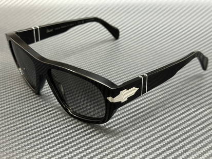 Persol PO0050S Black Grey Gradient Polarized Sunglasses 58mm: Persol PO0050S Black Grey Gradient Polarized Sunglasses 58mm Experience ultimate style and protection with the PERSOL PO0050S sunglasses. These sleek sunglasses feature a sophisticated black frame