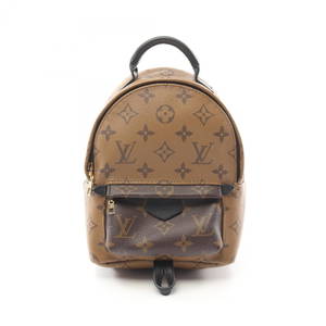 Louis Vuitton Palm Springs Mini Backpack Coated Canvas Monogram Reverse Brown