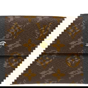Louis Vuitton Monogram Portefeuille Elise Bifold Wallet M61654 Brown Canvas: Louis Vuitton Monogram Portefeuille Elise Bifold Wallet M61654 Brown Canvas Elevate your accessory collection with this Louis Vuitton Monogram Portefeuille Elise Bifold Wallet. Crafted from