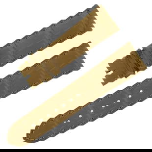 Chopard 22-18mm Matt Chestnut Genuine Alligator Watch Band: Chopard 22-18mm Matt Chestnut Genuine Alligator Watch Band Enhance your timepiece with this Chopard wristwatch band, crafted from genuine alligator leather. This band features a unique matt chestnut