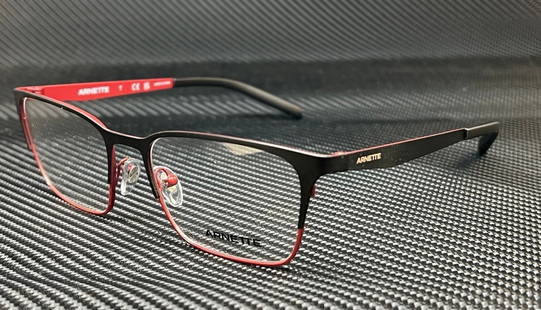 ARNETTE AN6124 719 Matte Black Men's Eyeglasses 54mm: ARNETTE AN6124 719 Matte Black Men's Eyeglasses 54mm Discover the ARNETTE AN6124 719 Matte Black Men's Eyeglasses, featuring a sleek black frame that combines style and functionality. Designed for