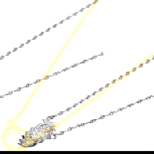 Tiffany & Co. 18K Yellow Gold Diamond Necklace for Women: Tiffany & Co. 18K Yellow Gold Diamond Necklace for Women Indulge in the elegance of this Tiffany & Co. by the Yard Diamond Necklace crafted from luxurious 18K yellow gold. Designed for women, this