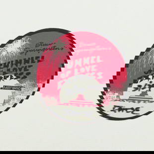 Vintage 1988 Bruce Springsteen Tunnel Of Love Backstage Pass: Vintage 1988 Bruce Springsteen Tunnel Of Love Backstage Pass Original 1988 Bruce Springsteen Tunnel Of Love Express Tour Backstage Pass. This is a true vintage pass, not a modern reproduction. Pass is